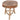 Natural Solid Accacia Wooden Stool Display Stand