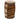 Natural Solid Dark Mango Wood Barrel Wine Sideboard