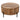 York Natural Solid Wood Coffee Table With Metal Legs