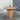 York Natural Solid Wood Round Dining Table