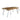 Retro Wood & Metal Medium Dining Table