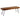 Retro Wood & Metal Dining Bench
