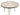 Round Solid Wood Dining Table 4 Seats Dallas Light Mango