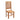 Dakota Light Mango Slat Back Dining Chair ( A Pair )