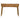 Solid Mango Wood Adil Style Console Table with 3 Drawers