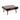 Franklin Dark Mango Wood Coffee Table with Drawer