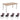 Bianco Solid Mango Wood White Dining Table Set 170Cm And 4 Chairs