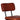 Real Distress Leather & Metal Chair (Set of 2)