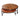 Mango Wood Large Round Nested Coffee Tables (Set of 2)