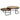 Mango Wood Large Round Nested Coffee Tables (Set of 2)