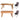 Indus Sheesham Medium Table Set With 2 Chairs And 1 Bench