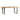 Natural Essential Live Edge Large Dining Table Set With 8 Chairs