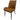 PU Leather Steel Legs Dining Chairs (Set of 2) - Tan