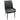 PU Leather Steel Legs Dining Chairs (Set of 2) - Grey