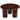 Nolan Round Mango wood Pedestal Legs Coffee Table