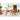 Indus Sheesham Medium Table Set With 2 Benches
