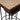 Giselle Wood & Metal Nest Of 2 Table