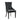 Hana Brushed Velvet Black Accent Chairs in Black Legs (Set of 2)