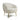 Camea Boucle Vanilla White Tub Chair