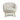 Camea Boucle Vanilla White Tub Chair