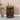 Natural Solid Dark Mango Wood Barrel Wine Sideboard