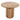York Natural Solid Wood Round Dining Table