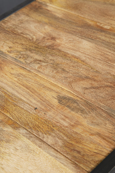 Vintage Up cycled Industrial Coffee Table with Shelf Metal and Wood ...