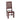 Dakota Mango Dining Chair High Slat Back (pair)