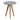 Solid Mango Wood Bone Inlay Tripod Stool