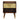 Manila Gold 1 Drawer Bedside Table